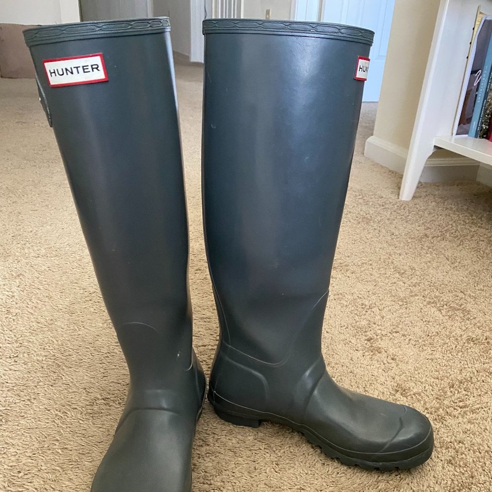 Grey Hunter Rain Boots
